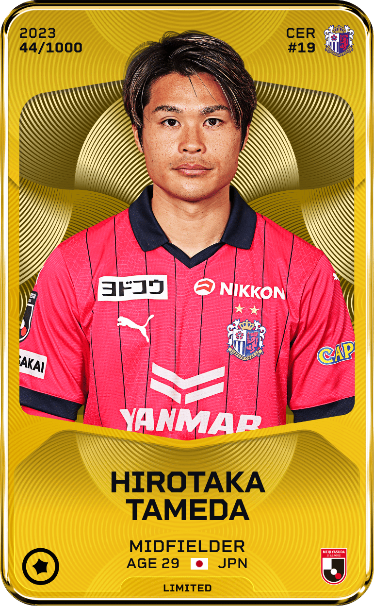 Hirotaka Tameda 2023-24 • Limited 44/1000