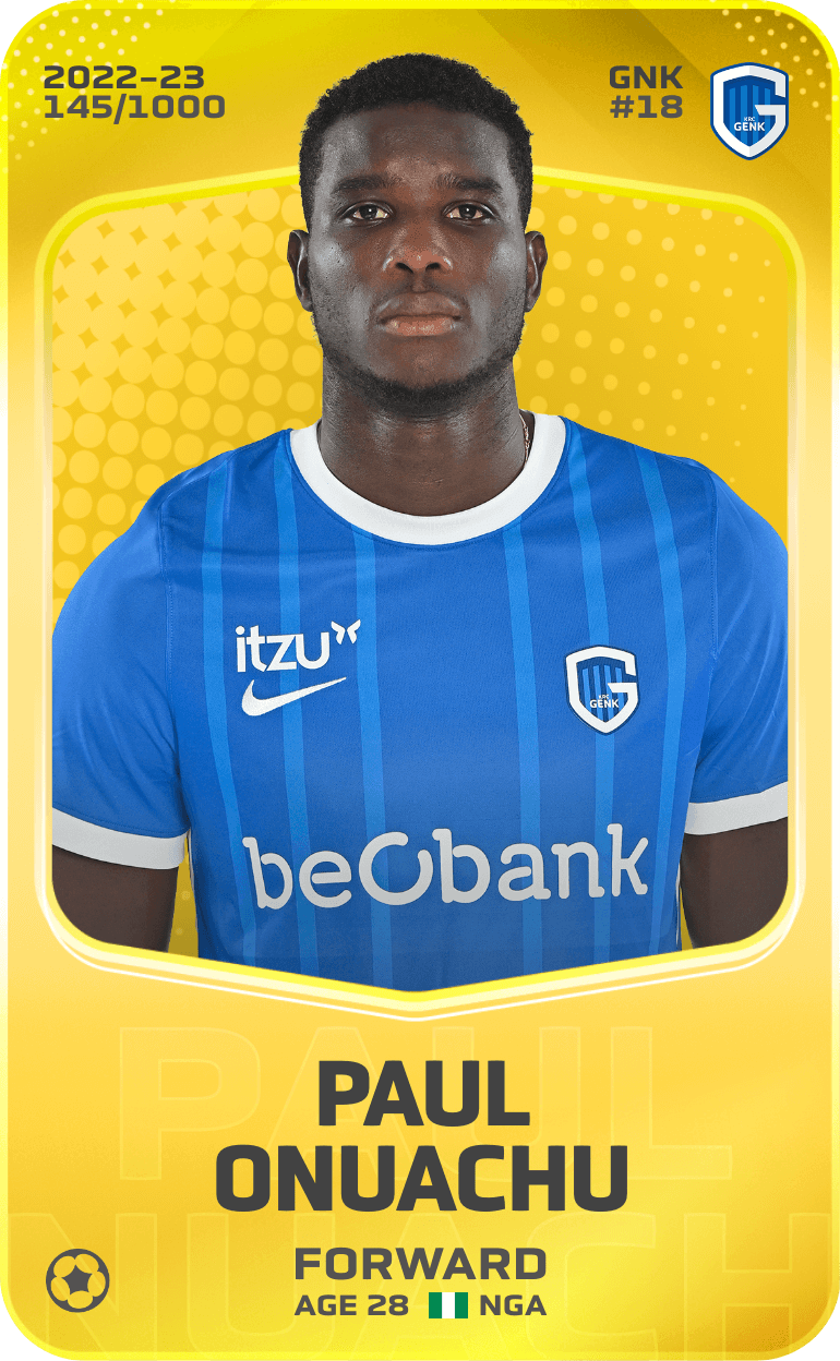 Paul Onuachu 2022-23 • Limited 145/1000