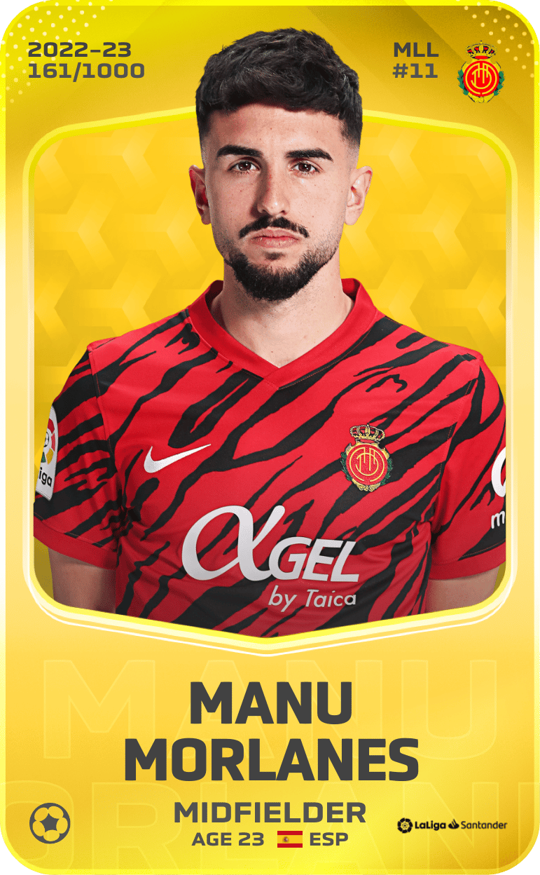 Manu Morlanes 2022-23 • Limited 161/1000