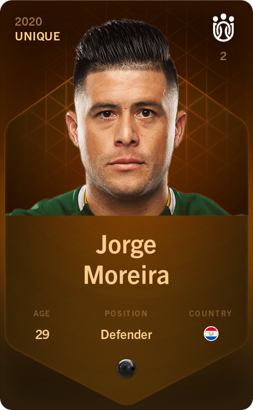 Sorare - Sorare Official - Jorge Moreira 2020-21 • Unique - NFT # 19263910301814593828655389433169866453572173517342982882322278018567941853539