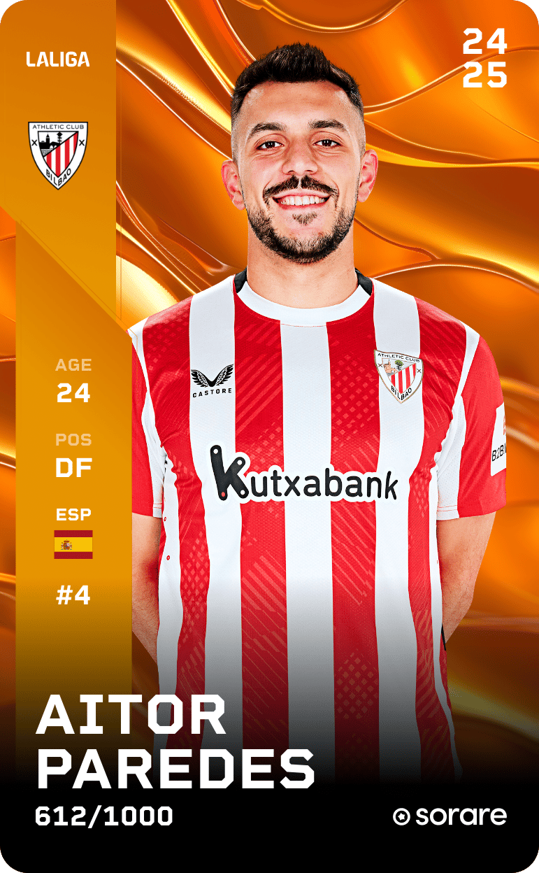 Aitor Paredes 2024-25 • Limited 612/1000