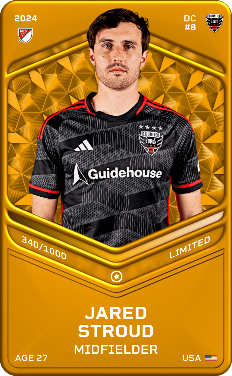 Jared Stroud 2024-25 • Limited 340/1000