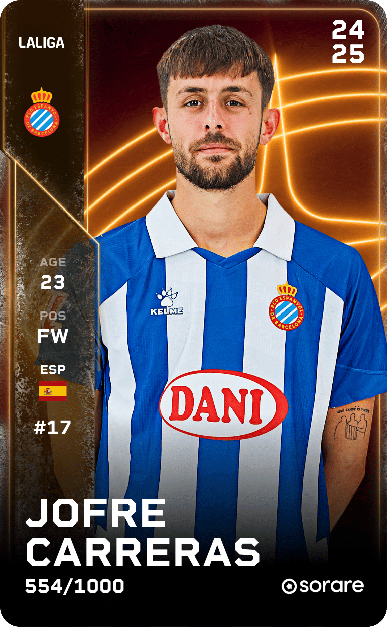 Jofre Carreras 2024-25 • Limited 554/1000