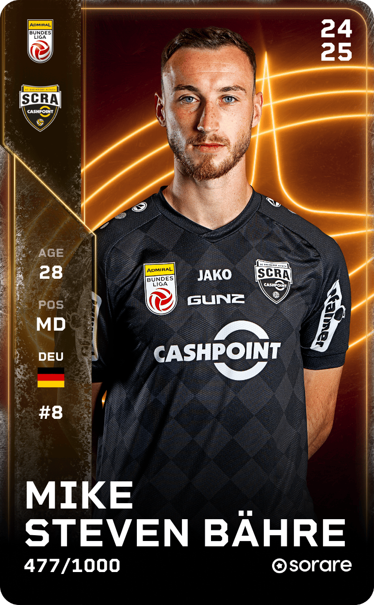Mike Steven Bähre 2024-25 • Limited 477/1000