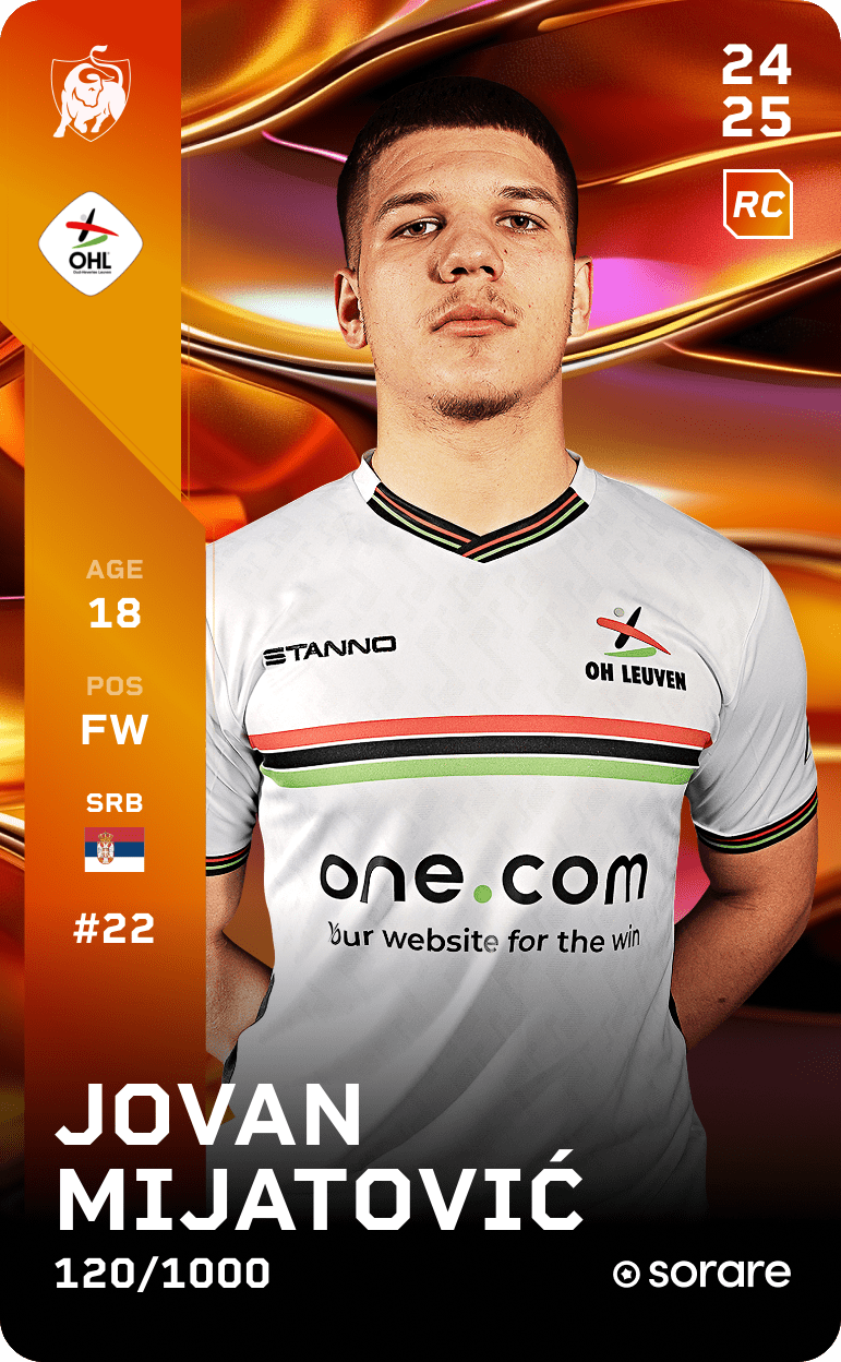 Jovan Mijatović 2024-25 • Limited 120/1000
