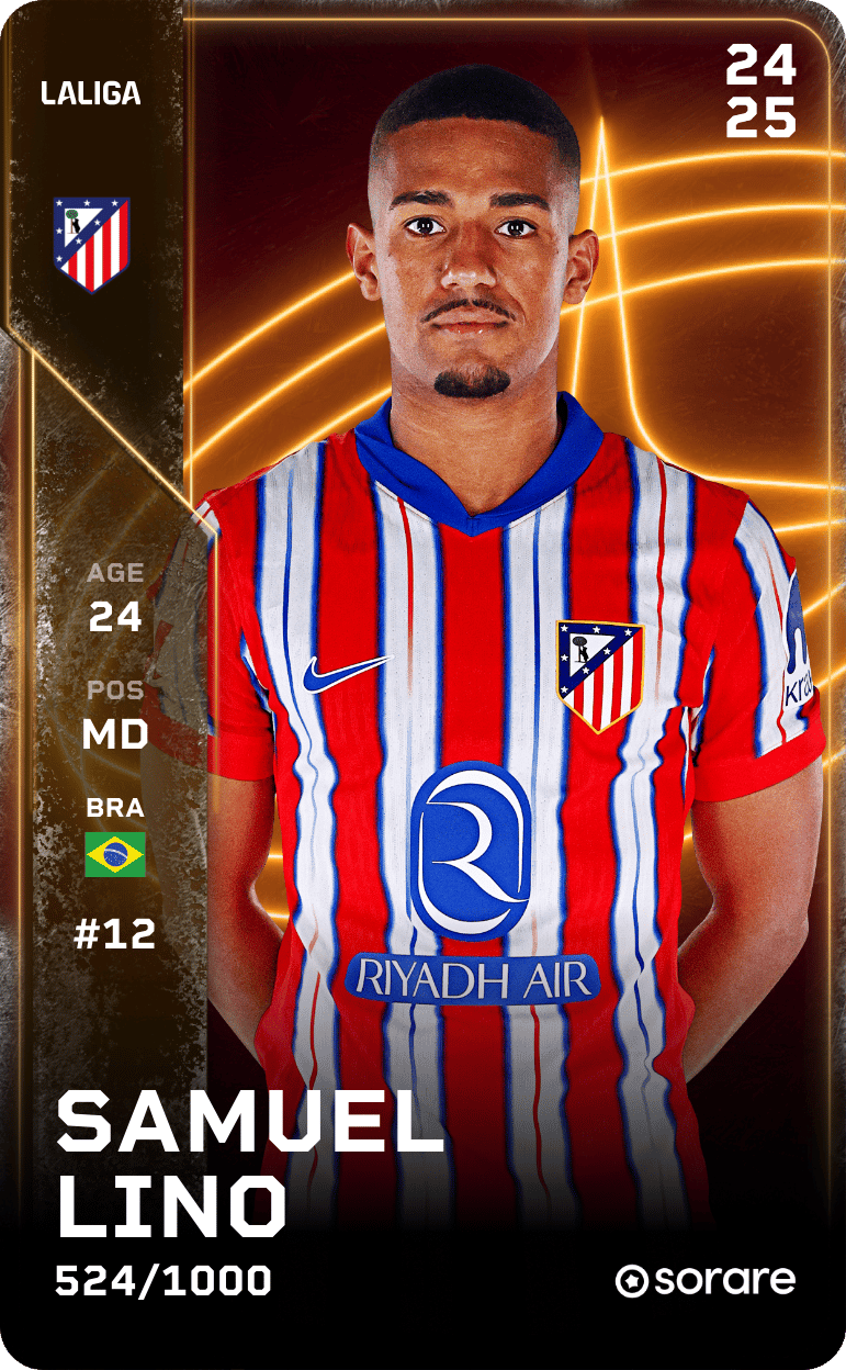 Samuel Lino 2024-25 • Limited 524/1000