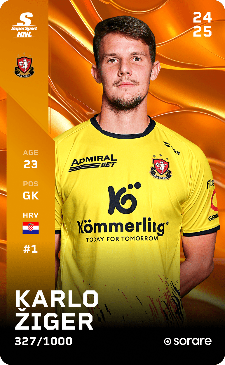 Karlo Žiger 2024-25 • Limited 327/1000