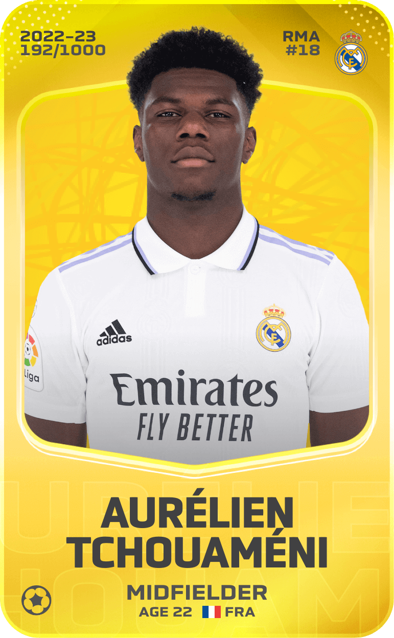 Aurélien Tchouaméni 2022-23 • Limited 192/1000