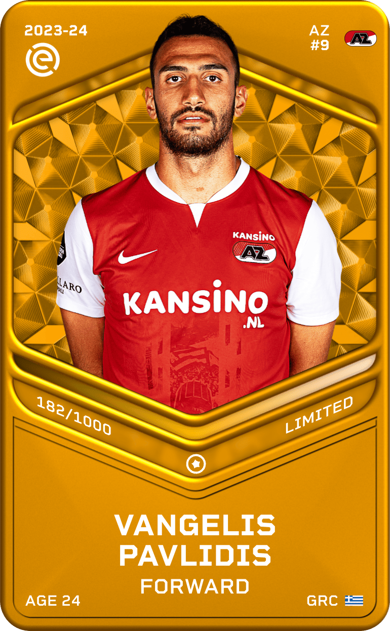 Vangelis Pavlidis 2023-24 • Limited 182/1000