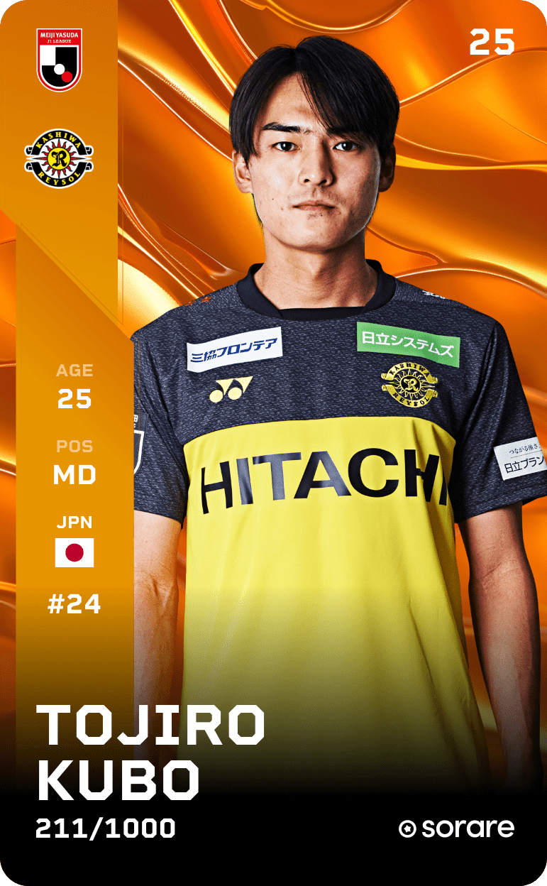 Tojiro Kubo 2025-26 • Limited 211/1000