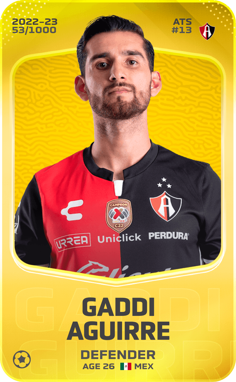 Gaddi Aguirre 2022-23 • Limited 53/1000