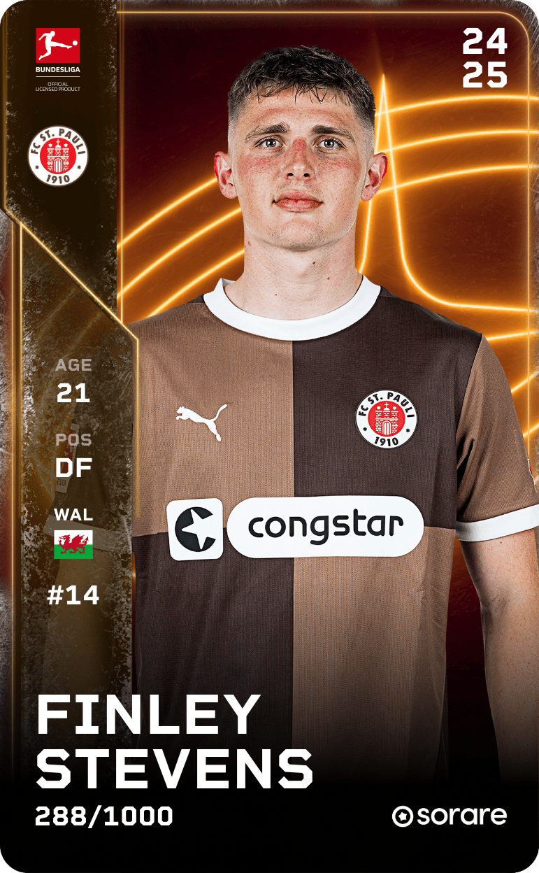 Finley Stevens 2024-25 • Limited 288/1000