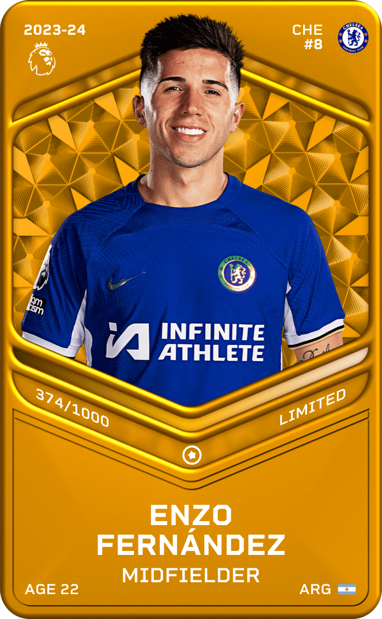 Enzo Fernández 2023-24 • Limited 374/1000