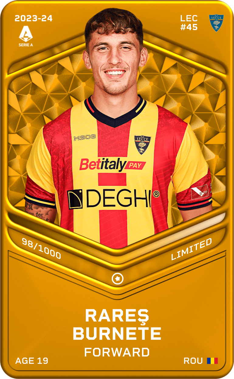 Rareş Burnete 2023-24 • Limited 98/1000