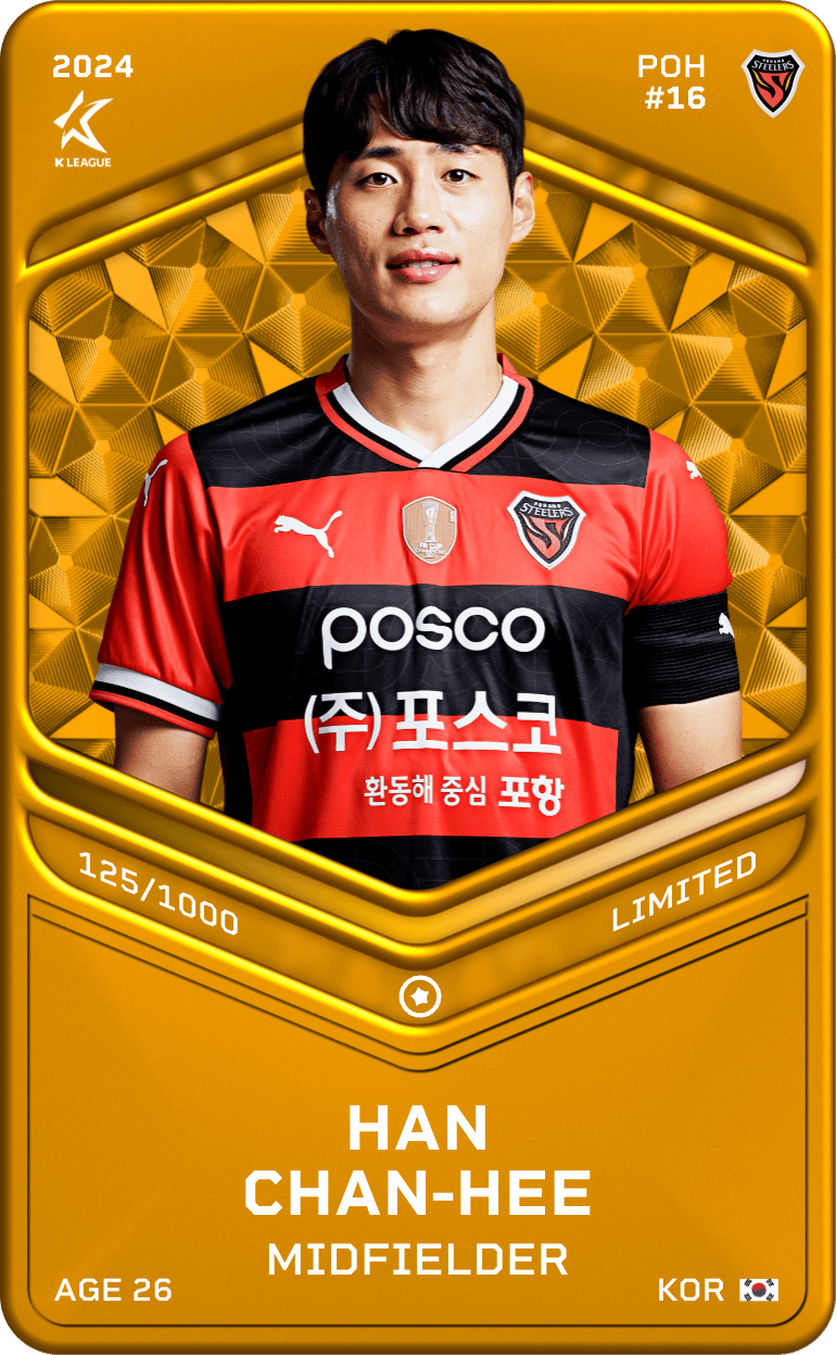 Han Chan-Hee 2024-25 • Limited 125/1000