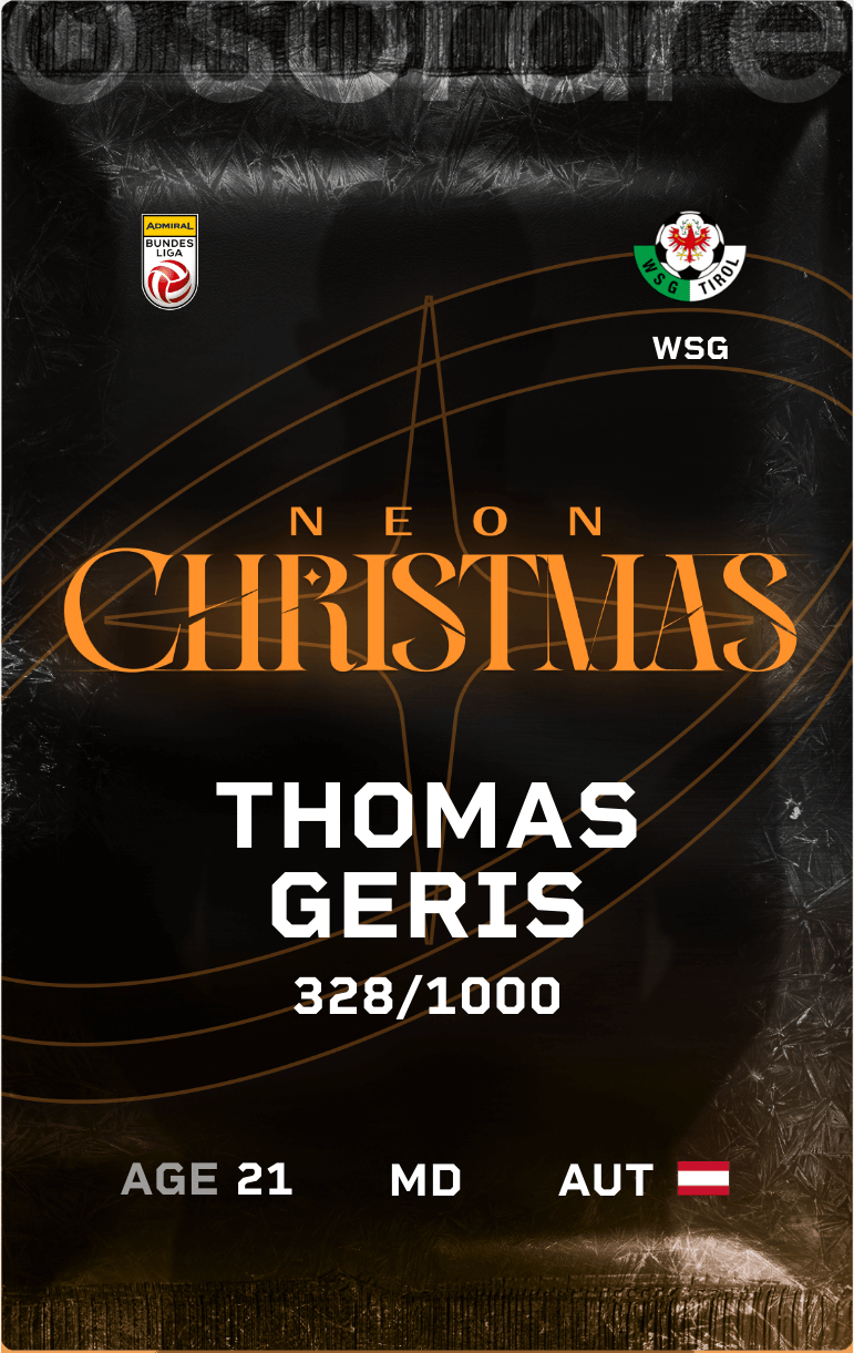 Thomas Geris 2024-25 • Limited 328/1000