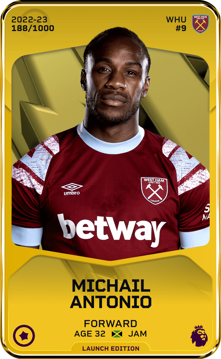 Michail Antonio 2022-23 • Limited 188/1000