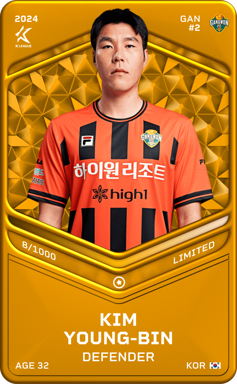 Kim Young-Bin 2024-25 • Limited 8/1000