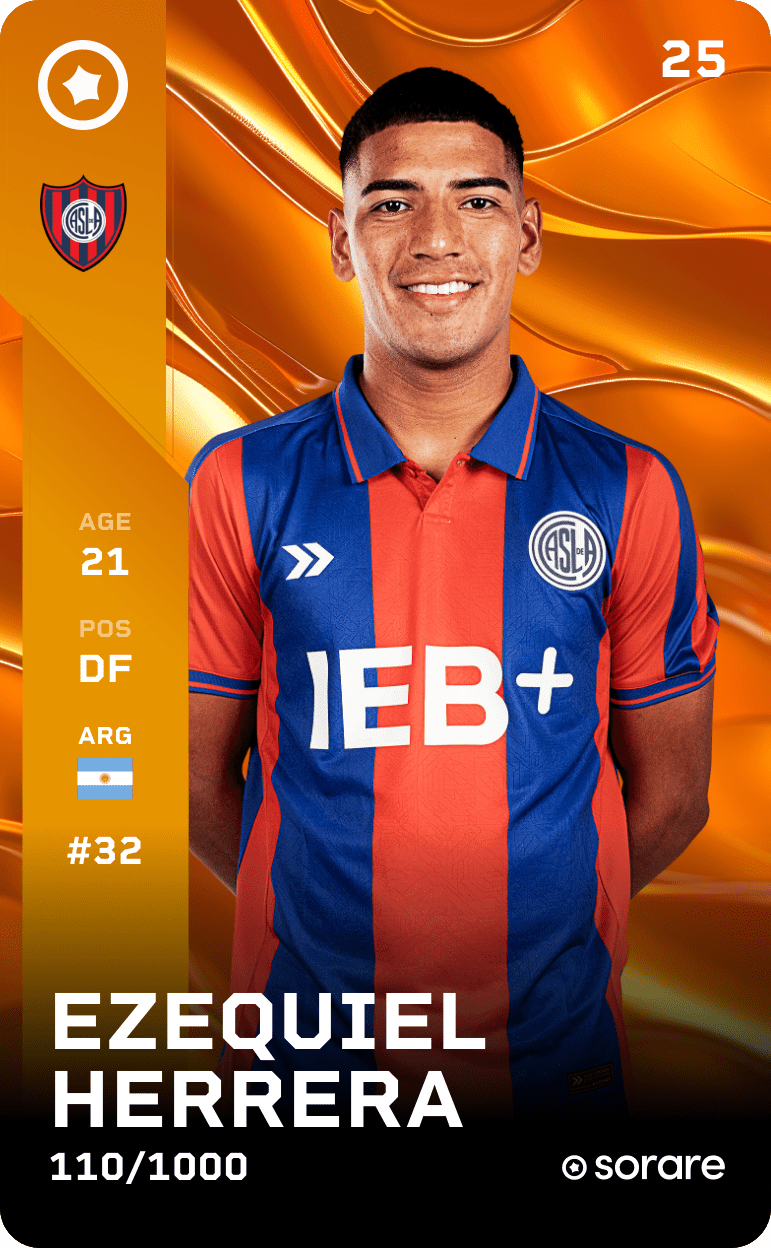 Ezequiel Herrera 2025-26 • Limited 110/1000