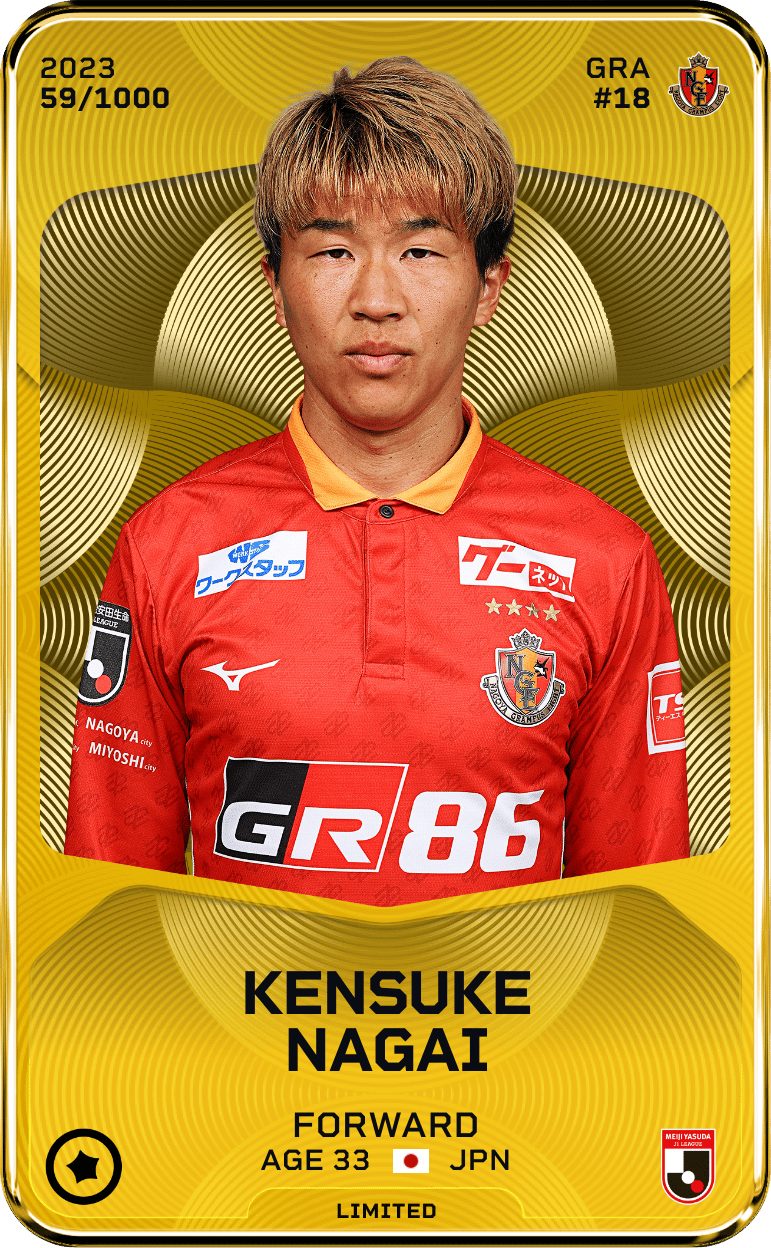 Kensuke Nagai 2023-24 • Limited 59/1000