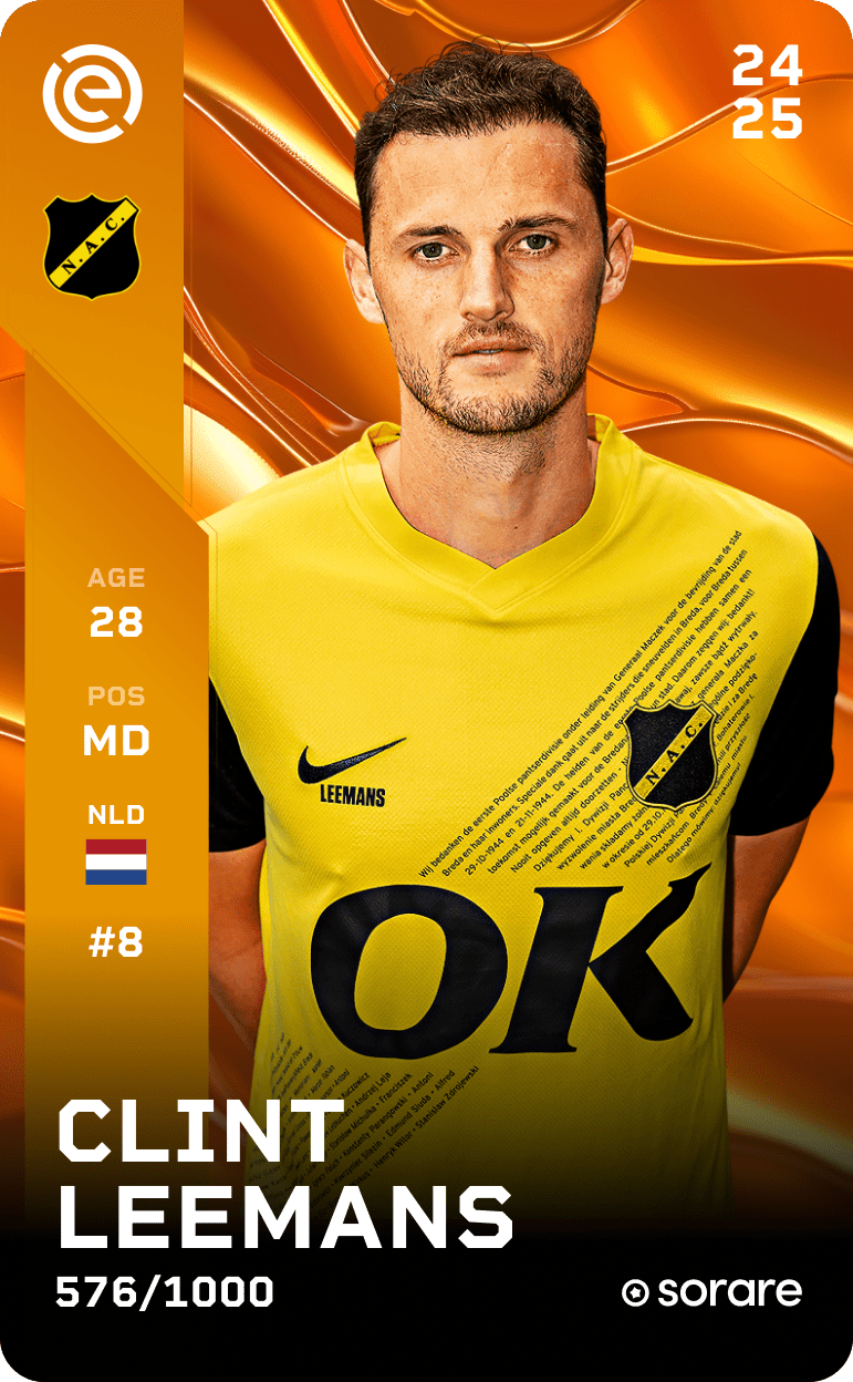 Clint Leemans 2024-25 • Limited 576/1000