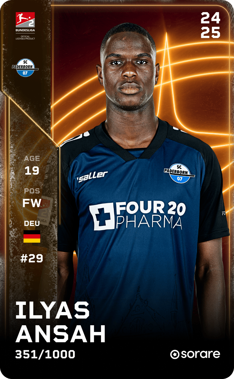Ilyas Ansah 2024-25 • Limited 351/1000