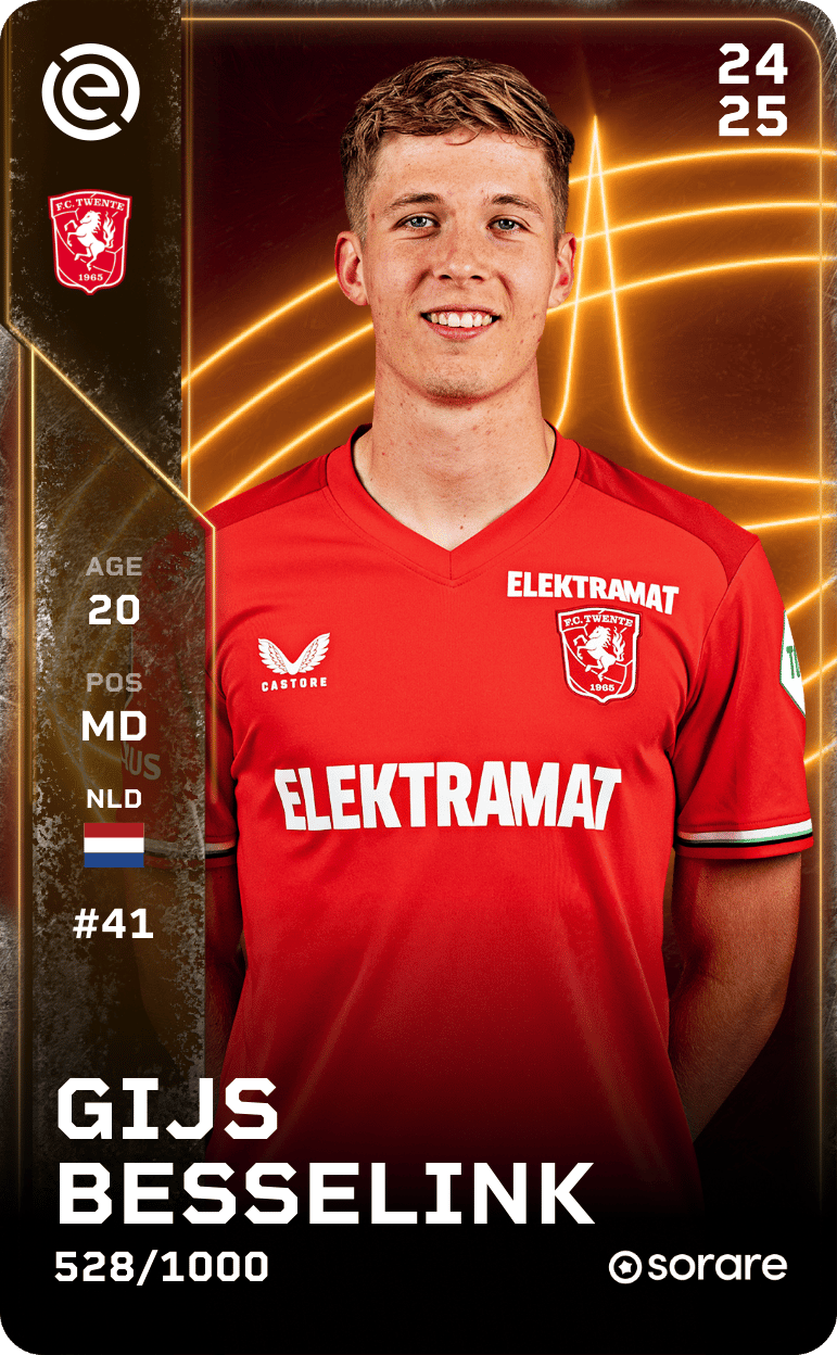 Gijs Besselink 2024-25 • Limited 528/1000