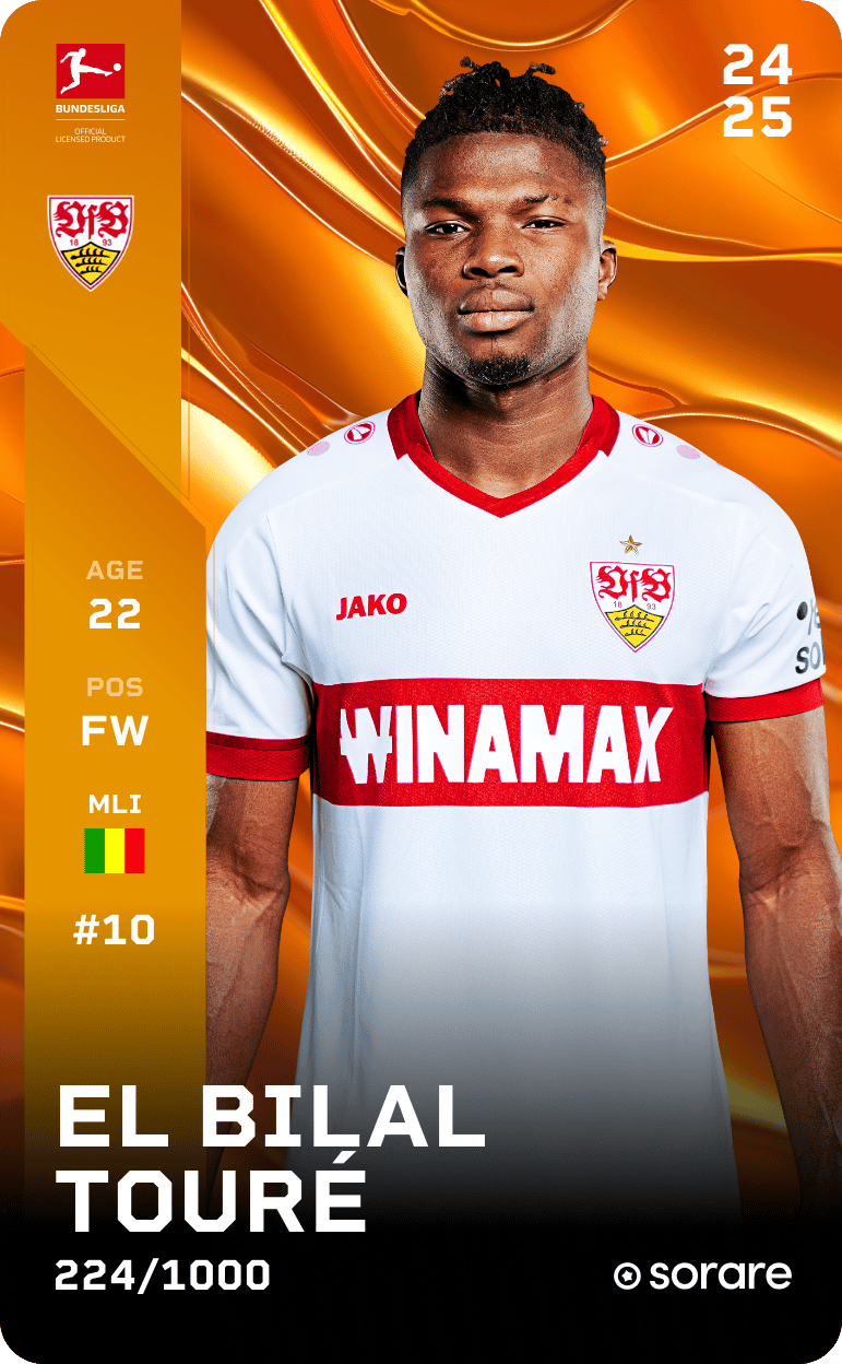El Bilal Touré 2024-25 • Limited 224/1000