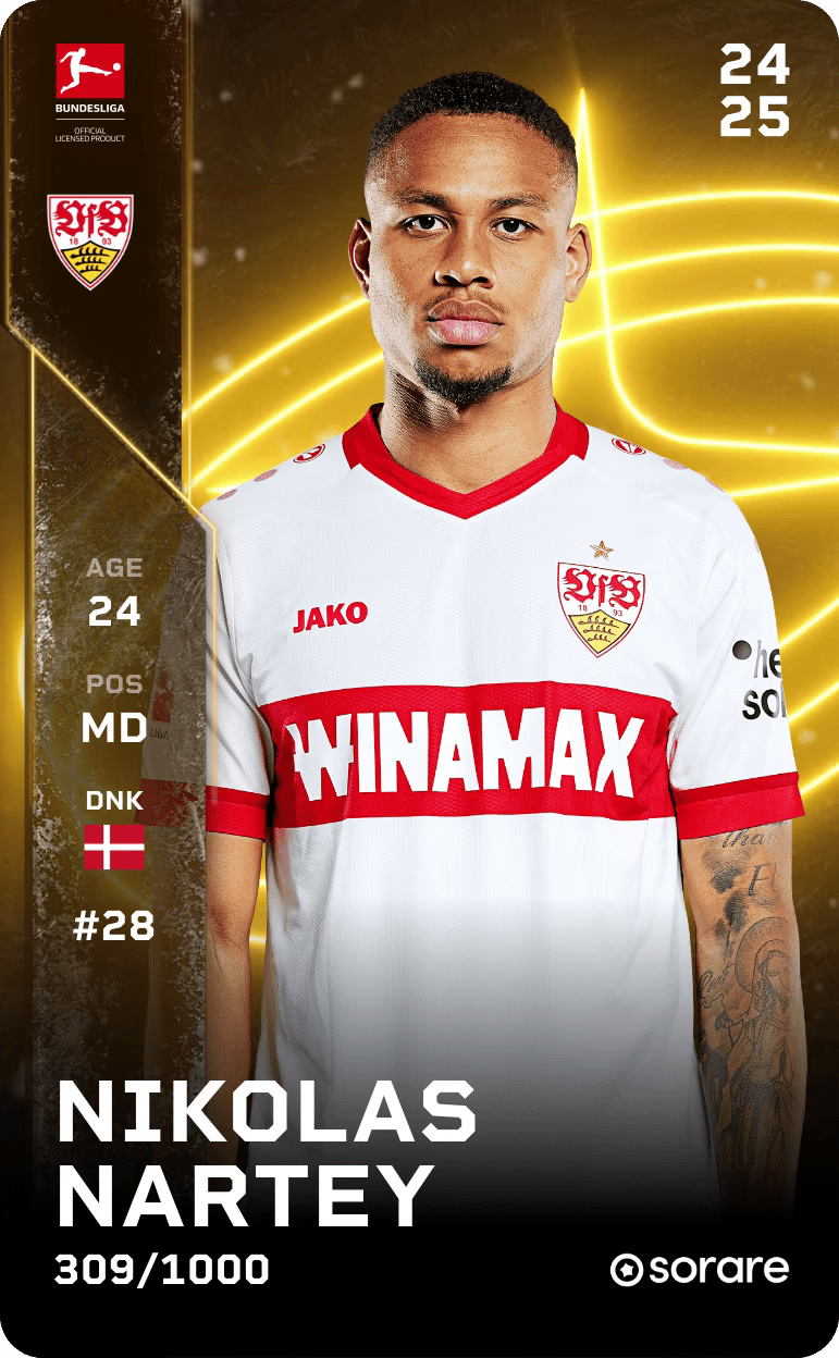 Nikolas Nartey 2024-25 • Limited 309/1000