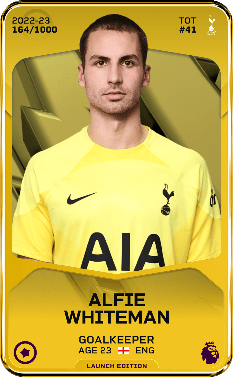Alfie Whiteman 2022-23 • Limited 164/1000