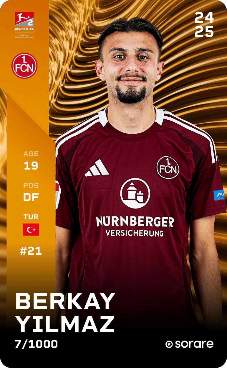 Berkay Yılmaz 2024-25 • Limited 7/1000