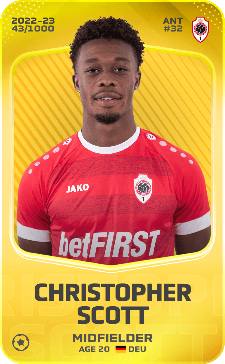 Christopher Scott 2022-23 • Limited 43/1000