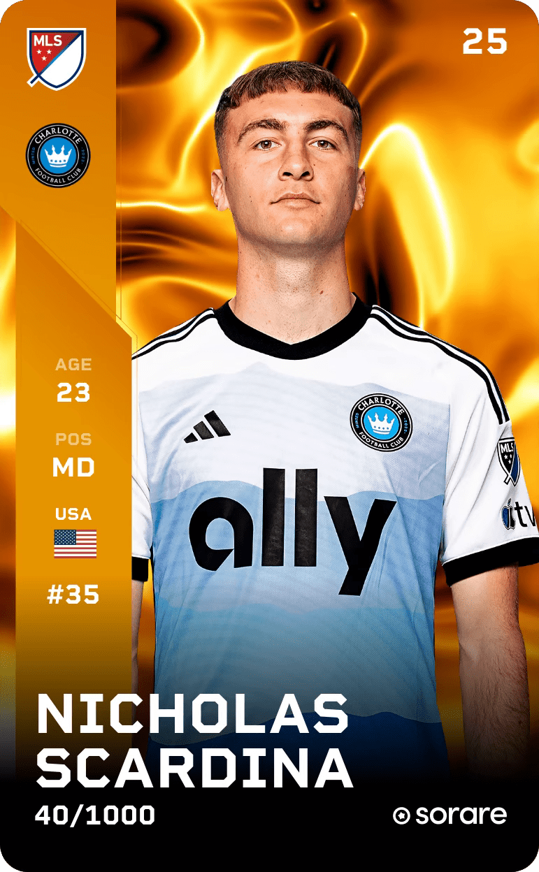 Nick Scardina 2025-26 • Limited 40/1000