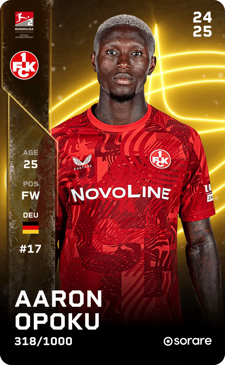 Aaron Opoku 2024-25 • Limited 318/1000