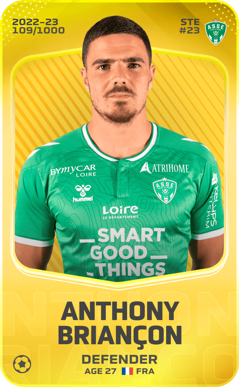 Anthony Briançon 2022-23 • Limited 109/1000