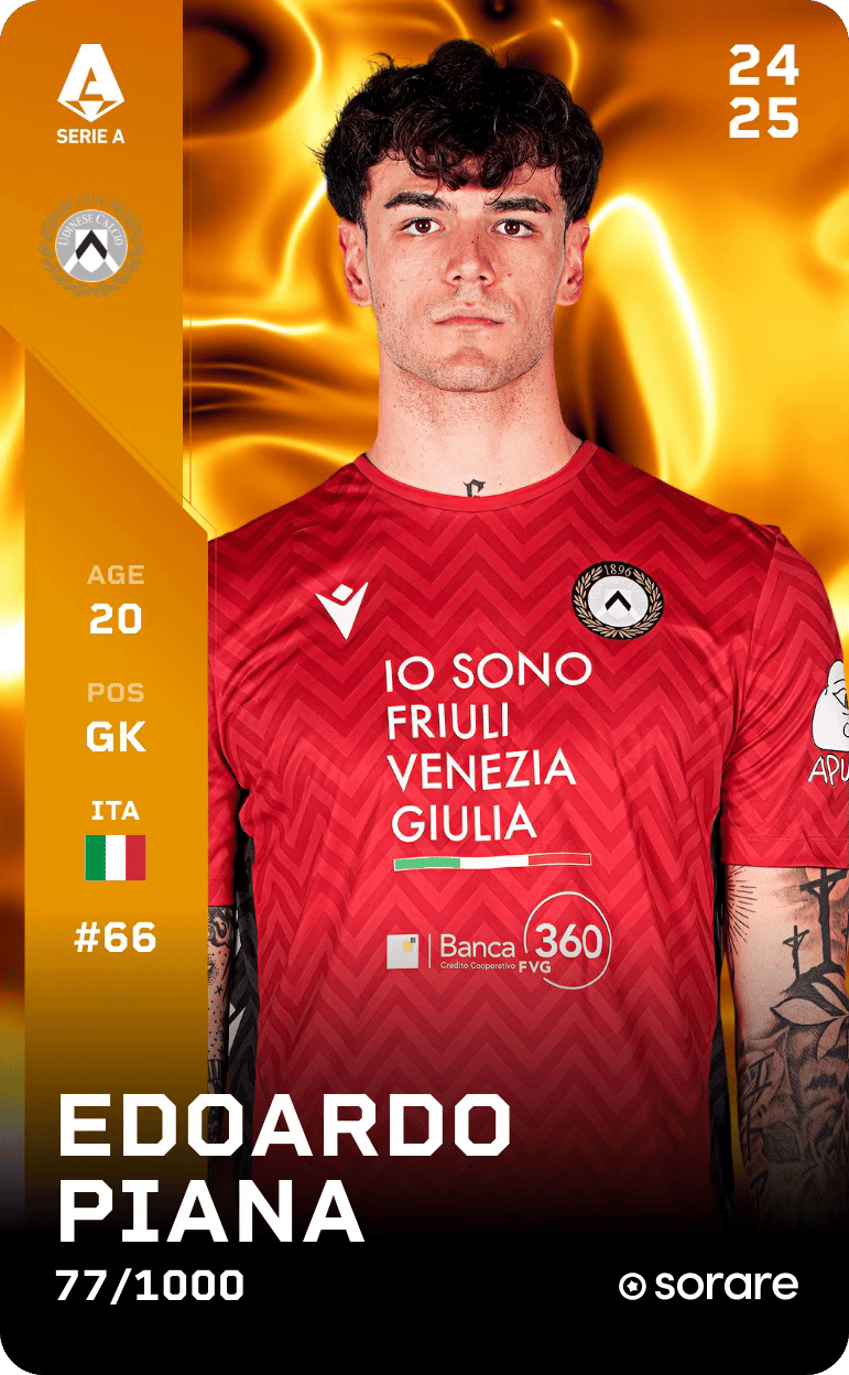 Edoardo Piana 2024-25 • Limited 77/1000
