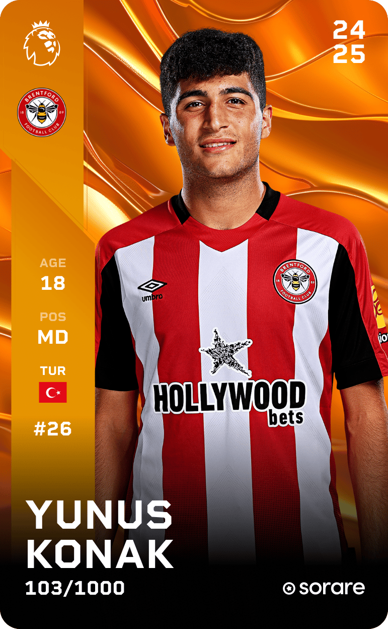 Yunus Konak 2024-25 • Limited 103/1000