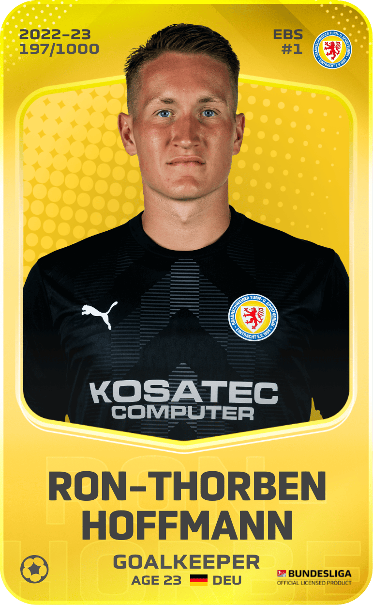 Ron-Thorben Hoffmann 2022-23 • Limited 197/1000