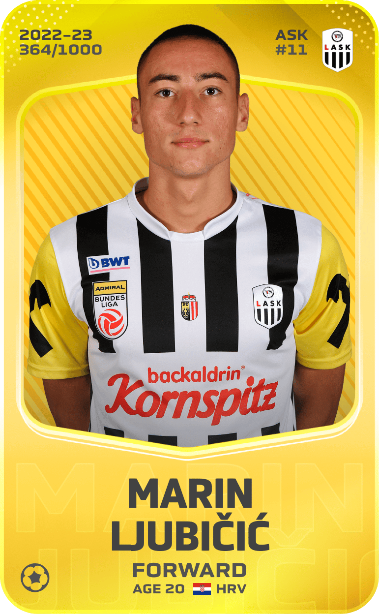 Marin Ljubičić 2022-23 • Limited 364/1000