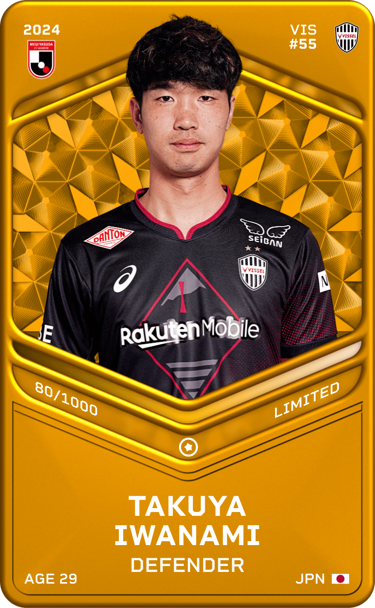 Takuya Iwanami 2024-25 • Limited 80/1000