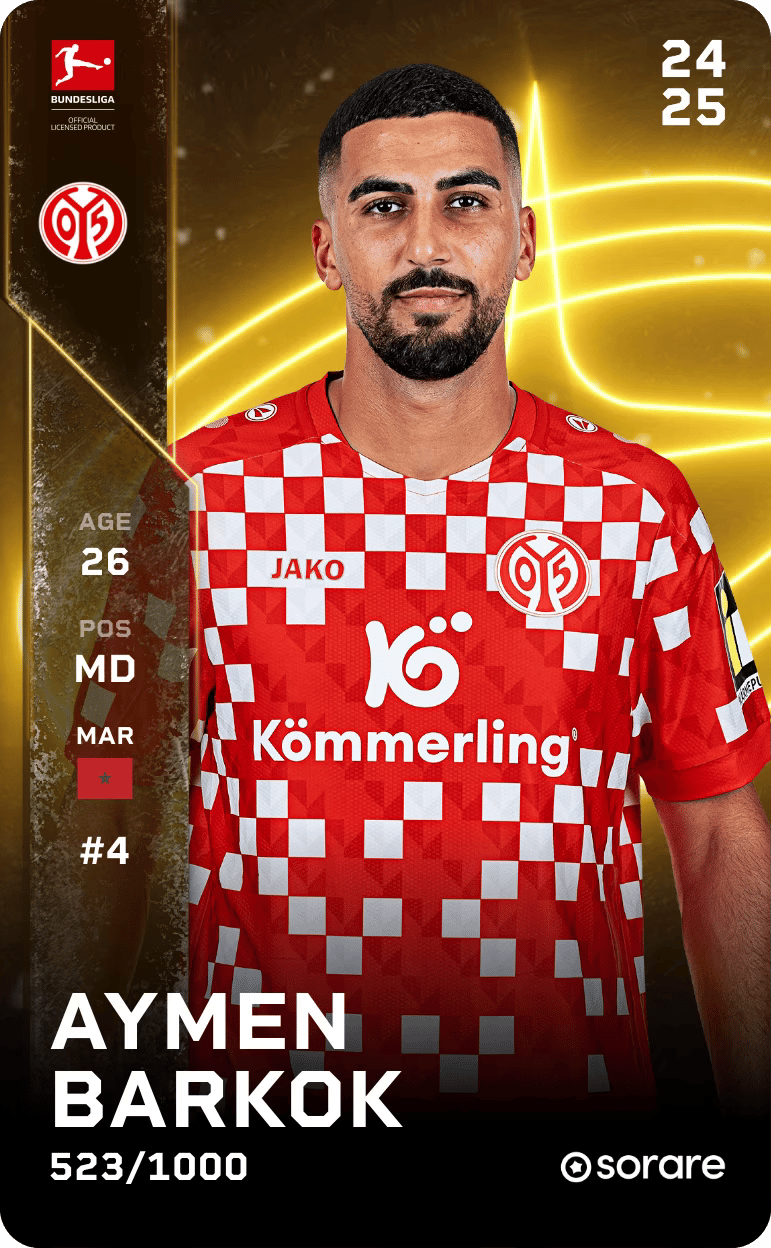 Aymen Barkok 2024-25 • Limited 523/1000