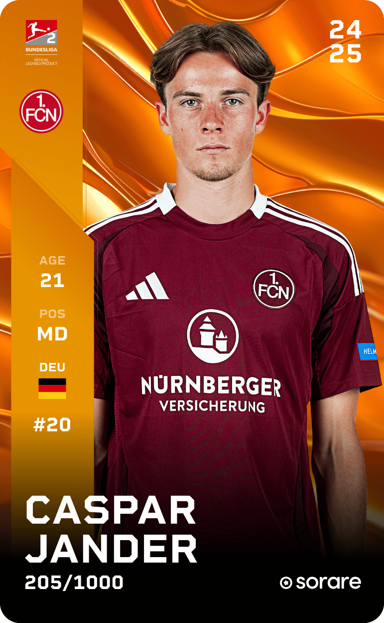 Caspar Jander 2024-25 • Limited 205/1000