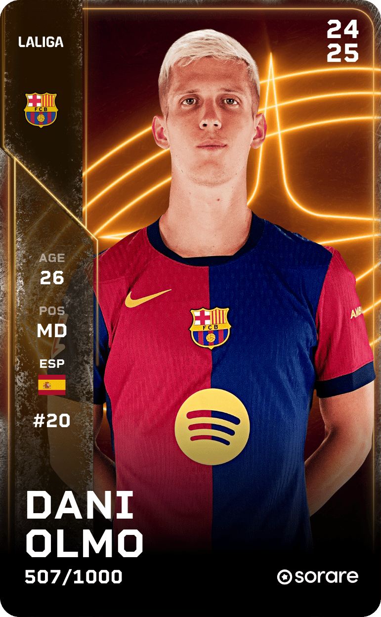 Dani Olmo 2024-25 • Limited 507/1000