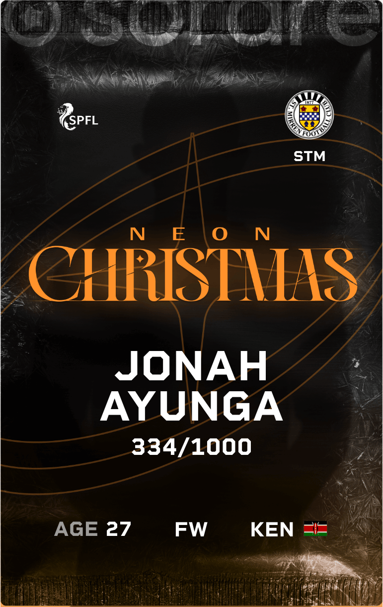 Jonah Ayunga 2024-25 • Limited 334/1000