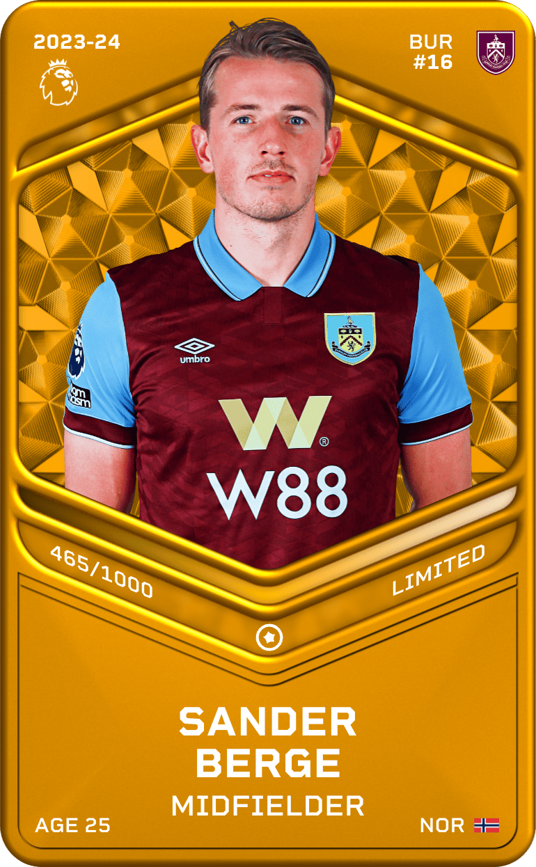 Sander Berge 2023-24 • Limited 465/1000
