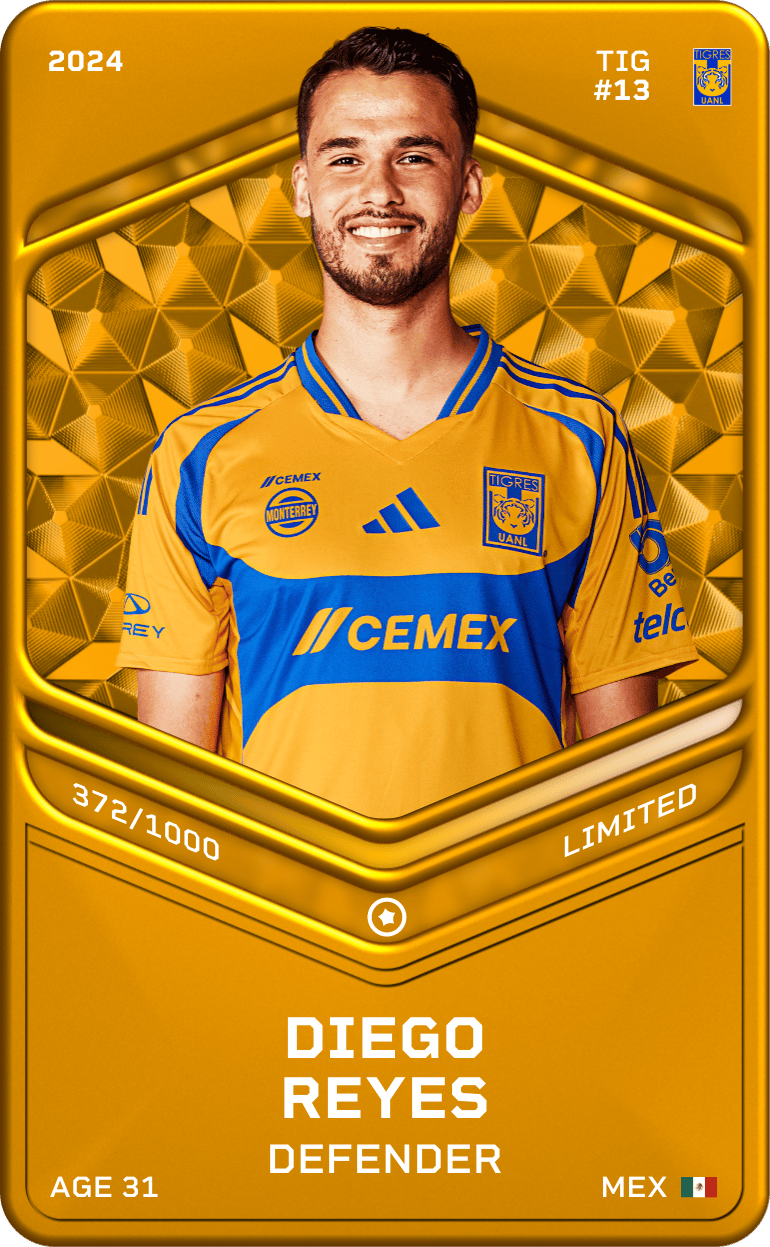 Diego Reyes 2024-25 • Limited 372/1000