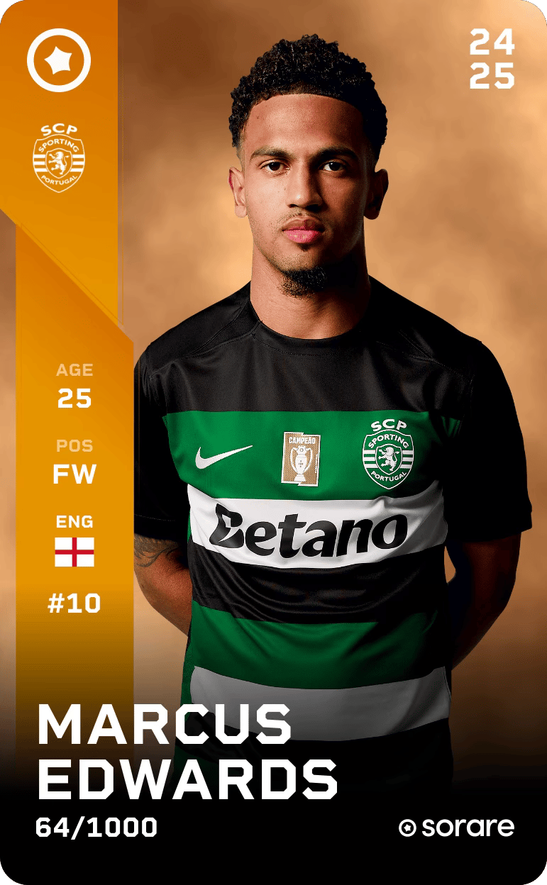 Marcus Edwards 2024-25 • Limited 64/1000