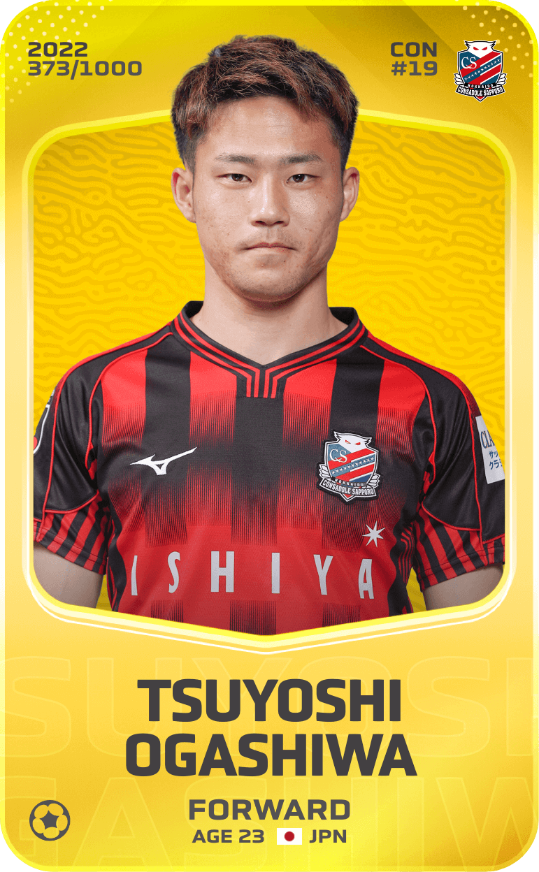 Tsuyoshi Ogashiwa 2022-23 • Limited 373/1000