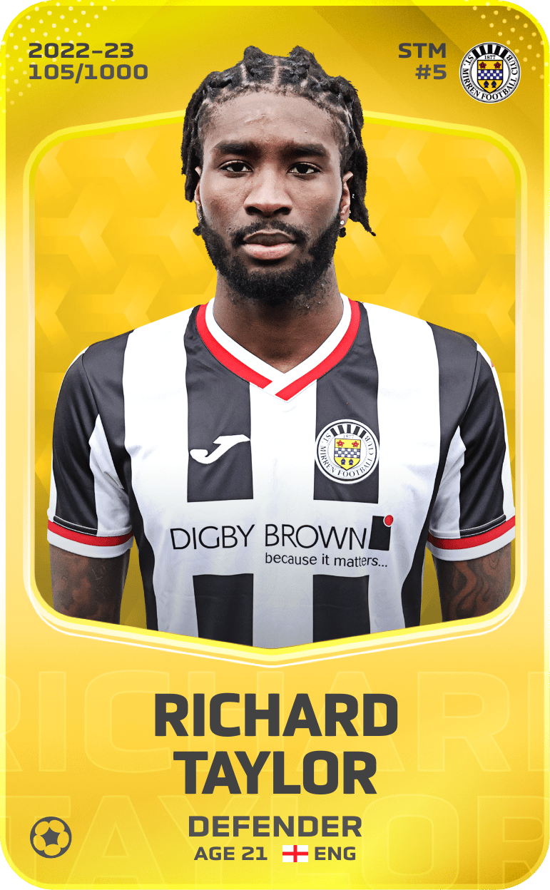 Richard Taylor 2022-23 • Limited 105/1000