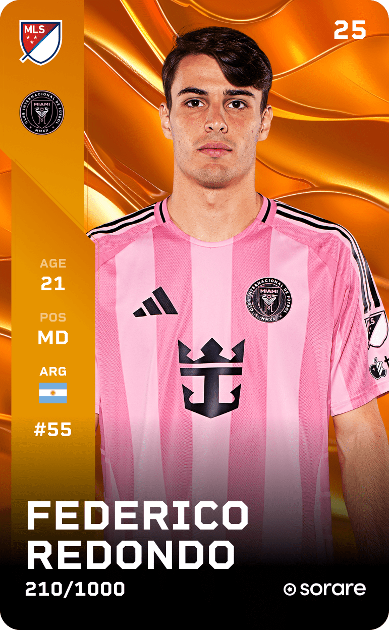 Federico Redondo 2025-26 • Limited 210/1000